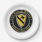 第1騎兵師団 ペーパープレート (正面)