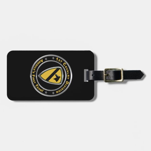 第1騎兵師団 ラゲッジタグ (正面横)