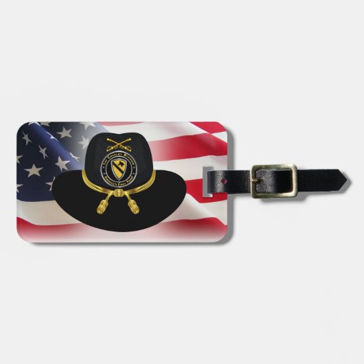 第1騎兵師団   ラゲッジタグ (正面横)