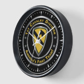 第1騎兵師団 壁時計 (傾斜)