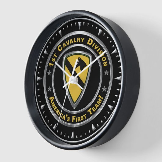 第1騎兵師団 壁時計 (傾斜)