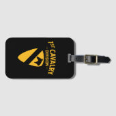 第1騎兵師団 – 第1チームバッジ ラゲッジタグ (正面横)