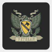 第1騎兵師団 第1騎兵師団退役軍人 スクエアシール (正面)