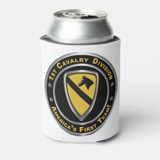 第1騎兵師団 缶クーラー (缶裏面)