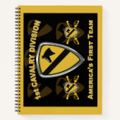 第1騎兵師団CAV ノートブック (正面)
