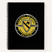 第1騎兵師団CAV 退職した ノートブック (正面)