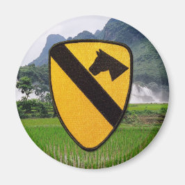 第1騎兵空軍基地砦フード マグネット