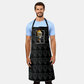 第1騎兵部「炎を上げるスチード」 エプロン (着用した状態)