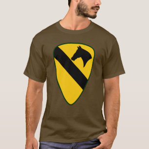 第1騎兵隊の大きいロゴのTシャツ Tシャツ