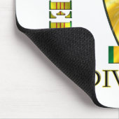 第1騎兵隊部のベトナムの退役軍人 マウスパッド (コーナー)