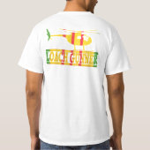 第1騎兵隊部OH-6のLOACHの射撃手のワイシャツ Tシャツ (裏面)