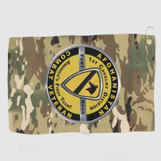 第1騎兵   師団  ゴルフタオル (横)