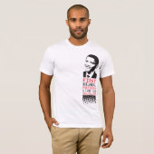 第1黒いprez T (ロゴと) Tシャツ (正面フル)