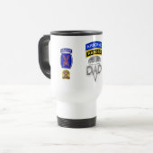 第10マウンテンエアボーンレンジャーパパ トラベルマグ (正面左)