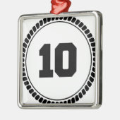 第10円 メタルオーナメント (左)