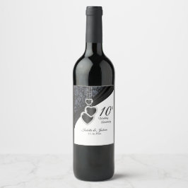 第10回オニ結婚ックス記念日 ワインラベル