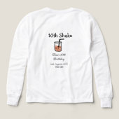 第10回シェイク10ハッピーバースデーミルクシェイク落書き (デザイン背面)