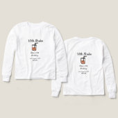 第10回シェイク10ハッピーバースデーミルクシェイク落書き (デザイン 正面＆背面)