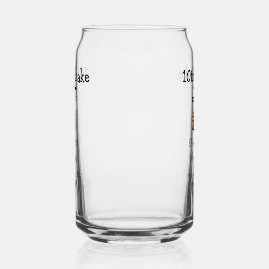 第10回シェイク10ハッピーバースデーミルクシェイク落書き ガラス缶 (右)