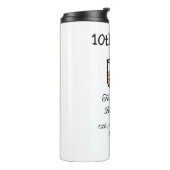 第10回シェイク10ハッピーバースデーミルクシェイク落書き タンブラー (回転左)