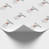 第10回シェイク10ハッピーバースデーミルクシェイク落書き ラッピングペーパー (角)