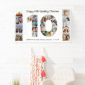 第10回バースデーパーティー第10回フォトコラージュ 横断幕 (インサイチュ)