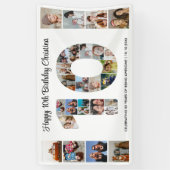 第10回バースデーパーティー第10回フォトコラージュ 横断幕 (縦)