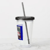 第10回山分イラク戦闘退役軍人 アクリルタンブラー (左)