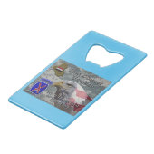 第10回山分イラク戦闘退役軍人 クレジットカード栓抜き (正面アングル)