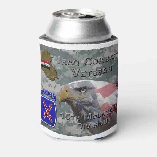 第10回山分イラク戦闘退役軍人 缶クーラー (缶裏面)