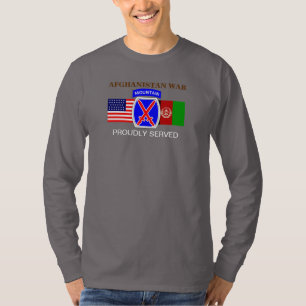 第10回山岳アフガニスタン戦争L/S tシャツ