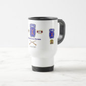 第10回山師団イラク・アフガン・リボン・シルバー トラベルマグ (正面右)