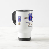 第10回山師団イラク・アフガン・リボン・シルバー トラベルマグ (正面左)