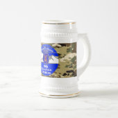 第10回山師団「栄光に登る」 ビールジョッキ (正面右)