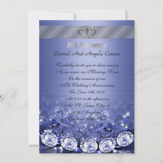 第10回発願リニューアル招待状 招待状 (正面)