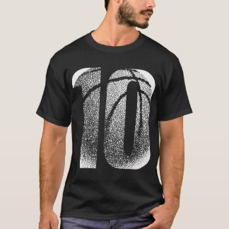 第10回誕生日ボーイバスケットボール選手バスケットボール10 Tシャツ
