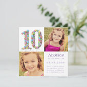 第10回風船誕生日パーティー写真I 招待状 (スタンド正面)