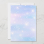 第10回Mermaid誕生日招待状と写真 招待状 (裏面)