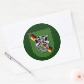 第10回SFG-A 7ドイツ ラウンドシール (封筒)