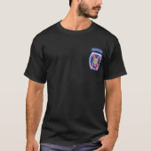 第10山岳師団マウンテニアバッジ Tシャツ (正面)