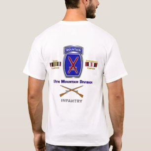 第10山岳部イラク·アフガニスタン退役軍人 Tシャツ