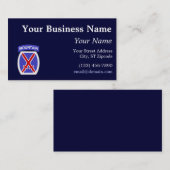 第10山部 名刺 (正面/裏面)