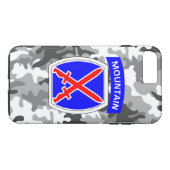 第10師団「栄光に登る」迷彩柄 Case-Mate iPhoneケース (裏面(横))