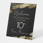 第10期クラス懇親会歓迎ペデスタルサイン 台座サイン (正面)