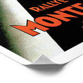 第10期ラリエ自動車デモンテカルロ ポスター (角)