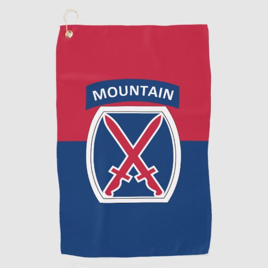 第10期山師団 ゴルフタオル (正面)