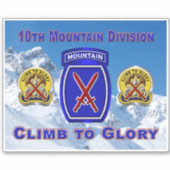 第10期山師団 シール (正面)