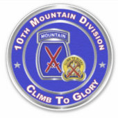 第10期山師団 シール (正面)