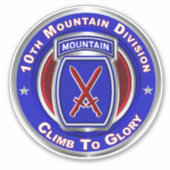 第10期山師団 シール (正面)