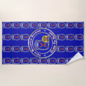 第10期山師団 ビーチタオル (正面)